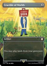 Crucible of Worlds (Borderless) from Universes Beyond: Fallout