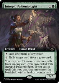 Intrepid Paleontologist (Extended Art) from The Lost Caverns of Ixalan