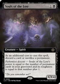 Souls of the Lost (Extended Art) from The Lost Caverns of Ixalan