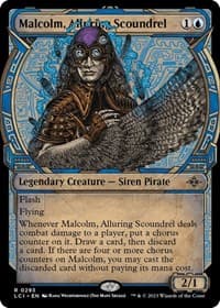 Malcolm, Alluring Scoundrel (Showcase) from The Lost Caverns of Ixalan