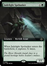 Jadelight Spelunker (Extended Art) from The Lost Caverns of Ixalan