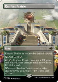 Restless Prairie (Borderless) from The Lost Caverns of Ixalan