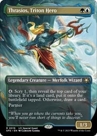 Thrasios, Triton Hero (Borderless) from Special Guests