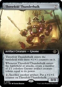 Threefold Thunderhulk (Extended Art) from The Lost Caverns of Ixalan
