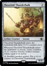 Threefold Thunderhulk from The Lost Caverns of Ixalan