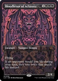 Bloodletter of Aclazotz (Borderless) from The Lost Caverns of Ixalan
