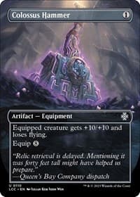 Colossus Hammer (Borderless) from Commander: The Lost Caverns of Ixalan