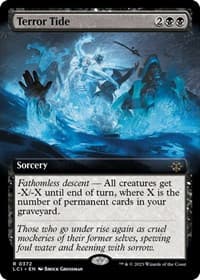 Terror Tide (Extended Art) from The Lost Caverns of Ixalan