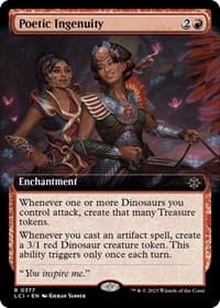 Poetic Ingenuity (Extended Art) from The Lost Caverns of Ixalan