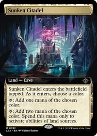 Sunken Citadel (Extended Art) from The Lost Caverns of Ixalan