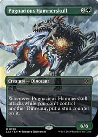 Pugnacious Hammerskull (Borderless) from The Lost Caverns of Ixalan