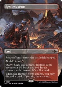 Restless Vents (Borderless) from The Lost Caverns of Ixalan