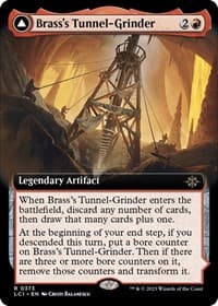 Brass's Tunnel-Grinder (Extended Art) from The Lost Caverns of Ixalan