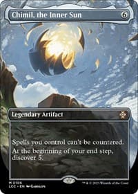 Chimil, the Inner Sun (Borderless) from Commander: The Lost Caverns of Ixalan