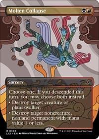 Molten Collapse (Borderless) from The Lost Caverns of Ixalan