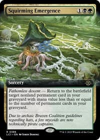Squirming Emergence (Extended Art) from The Lost Caverns of Ixalan