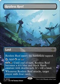 Restless Reef (Borderless) from The Lost Caverns of Ixalan