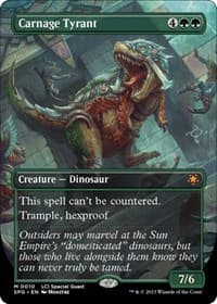 Carnage Tyrant (Borderless) from Special Guests