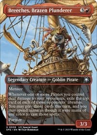 Breeches, Brazen Plunderer (Borderless) from Special Guests