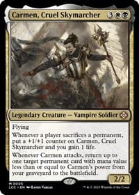 Carmen, Cruel Skymarcher from Commander: The Lost Caverns of Ixalan