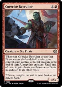 Coercive Recruiter from Commander: The Lost Caverns of Ixalan