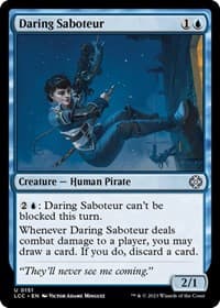 Daring Saboteur from Commander: The Lost Caverns of Ixalan