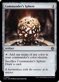 Commander's Sphere from Commander: The Lost Caverns of Ixalan