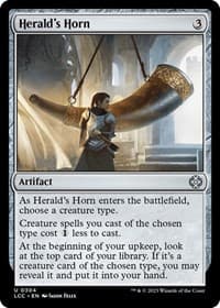 Herald's Horn from Commander: The Lost Caverns of Ixalan