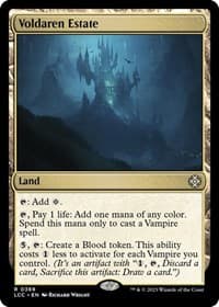 Voldaren Estate from Commander: The Lost Caverns of Ixalan