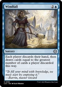 Windfall from Commander: The Lost Caverns of Ixalan