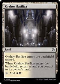 Orzhov Basilica from Commander: The Lost Caverns of Ixalan