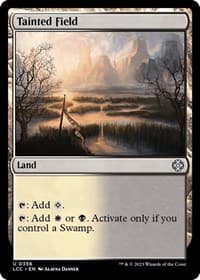 Tainted Field from Commander: The Lost Caverns of Ixalan