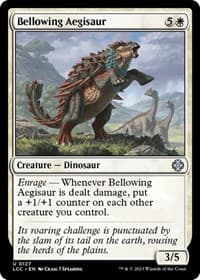 Bellowing Aegisaur from Commander: The Lost Caverns of Ixalan