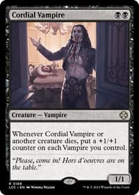 Cordial Vampire from Commander: The Lost Caverns of Ixalan