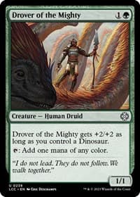 Drover of the Mighty from Commander: The Lost Caverns of Ixalan
