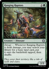 Ranging Raptors from Commander: The Lost Caverns of Ixalan