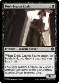 Dusk Legion Zealot from Commander: The Lost Caverns of Ixalan