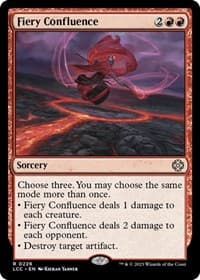 Fiery Confluence from Commander: The Lost Caverns of Ixalan