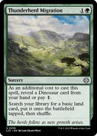 Thunderherd Migration from Commander: The Lost Caverns of Ixalan