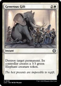 Generous Gift from Commander: The Lost Caverns of Ixalan