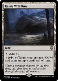 Kessig Wolf Run from Commander: The Lost Caverns of Ixalan