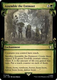 Assemble the Entmoot (Showcase Scrolls) from Commander: The Lord of the Rings: Tales of Middle-earth