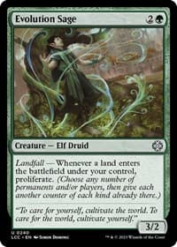 Evolution Sage from Commander: The Lost Caverns of Ixalan
