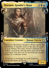 Boromir, Gondor's Hope (Showcase Scrolls) from Commander: The Lord of the Rings: Tales of Middle-earth
