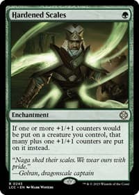 Hardened Scales from Commander: The Lost Caverns of Ixalan