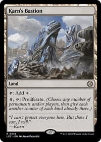 Karn's Bastion from Commander: The Lost Caverns of Ixalan