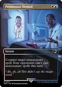 Permission Denied (Borderless) from Universes Beyond: Jurassic World Collection
