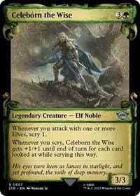 Celeborn the Wise (Showcase Scrolls) from Universes Beyond: The Lord of the Rings: Tales of Middle-earth