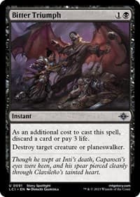 Bitter Triumph from The Lost Caverns of Ixalan