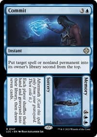 Commit // Memory from Commander: The Lost Caverns of Ixalan